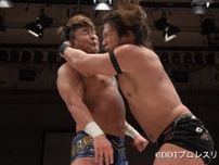 【DDT】TAKESHITAが全日本・青柳に圧巻勝利 「最高の選手。また会えるのを楽しみにしてます」