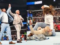 【WWE】AJが統一WWE王座再挑戦へ実力行使 引退示唆で王者コーディを騙し討ち