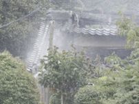 住宅で火災　焼け跡から性別不明の1人の遺体　91歳女性と連絡とれず　愛知・岡崎市