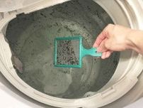 洗濯物で気になる臭いや黒いカス　洗濯槽の汚れが原因に　きれいにする簡単な掃除法とは