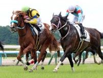 【京都５Ｒ・２歳新馬】ラプラーニュが首差で振り切ってＶ　松山弘平騎手「強い競馬をしてくれる」