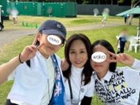 花田虎上氏の美人妻、娘２人との親子ショットが素敵！「三姉妹のよう」「プロを目指して頑張っている」