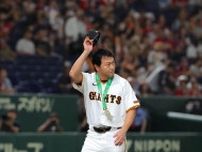 【巨人】長野久義が通算１５００安打達成の表彰式に出席　２５日のＤｅＮＡ戦で達成