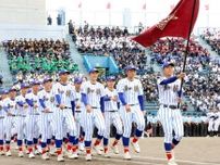 【高校野球】知徳の右腕・小船翼が１５８キロ宣言「いい姿を見せようと気持ちが上がります」…全国高校野球選手権静岡大会の開会式