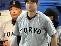 【巨人】萩尾匡也ら１軍若手野手がＧ球場で早出　神宮ナイター前に打撃練習