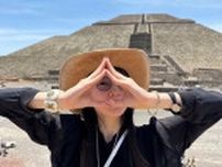 吉岡里帆、有名女優とメキシコの世界遺産を訪問　堪能する姿に「神チャージ」「可愛いは世界共通だなぁ」などの声