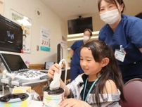 医療機器触って実感　釧路赤十字病院で職業体験