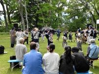 支笏湖の夏　踊り味わう　千歳