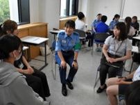 警察のやりがい　高校生らに紹介　札幌で道警体験入校