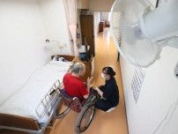 居室冷房なし、体調管理苦心　札幌の高齢者施設　扇風機は「強」、氷も活用