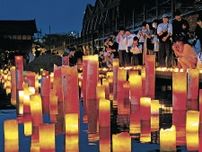 幻想夏至ナイト　金沢市民芸術村で電気消してろうそく６０００本