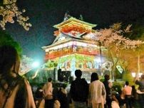 丸岡城鮮やか、４００年の物語　藩誕生記念で光のショー
