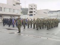 武装工作員侵入を想定　県警と陸上自衛隊が合同訓練　広島