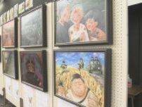 高校生が「原爆の絵」被爆者の体験を作品に　広島