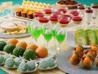 【5/11〜】ホテルグランヴィア広島で「メロンとなつ色フルーツのスイーツブッフェ」開催！初夏がテーマのカラフルで爽やかなスイーツ初登場