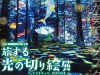 【7/13〜8/25】岡山市の岡山シティミュージアムで「旅する光の切り絵展〜くうそうって、まほうだよ〜」開催！映像×物語　体験型の空間アートを楽しもう