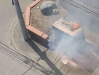 連続放火事件か　ごみステーションから相次ぎ燃える　共に火の気のない現場　札幌・豊平区