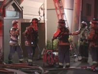 住人とみられる男性（65）は外出していて無事…札幌市東区のアパートの一室が内部炎上した火事で