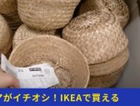 【IKEA】「KRALLIG バスケット シーグラス」は天然素材でおしゃれなのに999円！小物を入れて見せる収納に◎