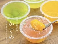 累計販売数40万個超えの涼味菓子「かぐや」シリーズの新作「フルーツゼリー」登場