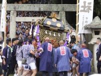 松阪祇園まつり始まる　「チョーサヤ」の掛け声響く　三重