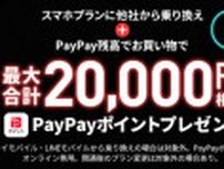 「LINEMOフィーバータイム」開催　スマホプランで最大2万円相当のPayPayポイント還元