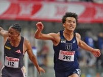 パリオリンピック　陸上・男子400メートルリレー　柳田（農大二高出身）が日本代表に内定　群馬　