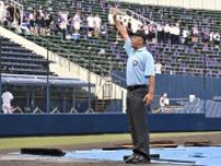 【速報】夏の高校野球群馬大会・準決勝　前橋商―樹徳は雷雨のため継続試合に　あす26日午前10時に再開　五回表を終えて3-3