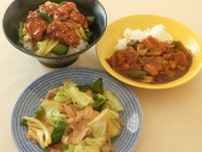 野菜炒めが焼鳥丼とカレーに変身！3段活用レシピで時短＆節約