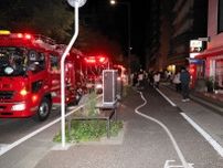 仙台・木町通のマンションで火災、一時騒然