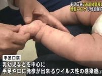 手足口病と新型コロナの感染広がる　（福島）