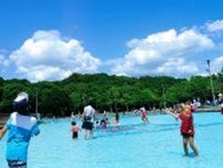 キッズエリア「冒険のくに」も人気！　神戸総合運動公園『ちゃぷちゃぷ池』がシーズンオープン　神戸市