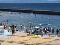 泳ぎながら明石海峡大橋の眺めを堪能できる♡　『アジュール舞子海水浴場』が7月11日に海開き　神戸市