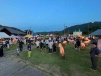 約350個の行燈が幻想的な夏の夜を演出♡　道の駅あおがきで「あおがき道の駅の夕べ2024」開催　丹波市