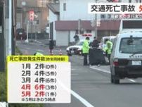 鹿児島県内の人身事故件数は減少・・・一方で死亡者数は増加　県警が注意呼びかけ