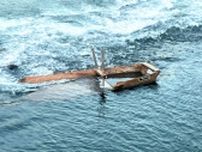 「屋形船」大破 『水戸黄門』にも登場　ロープ2本で固定されていたはずが「許せない」と社長　京都・嵐山