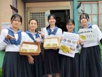 新名物！特産ノリと米粉のパウンドケーキ　宇土高生が開発　消費拡大へ魅力発信　23日に熊本市で販売