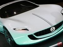 マツダは新「白い和製スポーツカー」初公開！ 2ロータリー搭載「アイコニックSP」披露！ トヨタは「SUVなセンチュリー」 羨ましい入社式開催