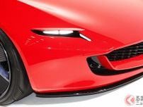 マツダ「新型2ドアスポーツカー」公開！ 「次期型RX-7」に期待高まる！ “リトラ”ライト×ロータリーエンジン搭載の「ICONIC SP」 再び登場