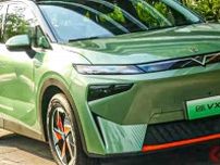 日産が新型「SUV“ミニバン”」初公開！ 斬新ヘッドライト＆流行りの“オシャグリーン”採用！ 超シンプル内装が超カッコイイ「VX6」中国に登場
