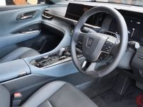 全長5m級！ トヨタが新型「ラージSUV」発売！ 唯一の“上質ブルー内装”で車中泊できる!? 17年ぶり「クラウンエステート」復活！