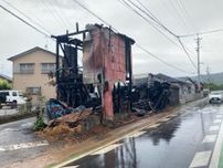 「バリバリという音で目覚めると家が燃えていた」高知県香美市で住宅全焼1人暮らしの男性両手にやけど