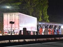東北道バス事故で3人死亡、宮城　エンジントラブルで停車中