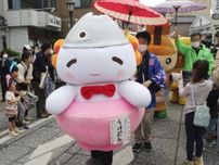 ご当地キャラが成田詣で　参道パレードに大歓声、千葉