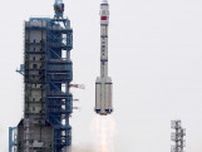 中国、有人宇宙船打ち上げ　ステーションの飛行士交代