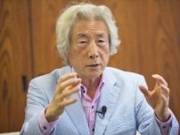 小泉氏、岸田首相に遭遇し助言　「改憲よりも原発ゼロ」