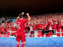 デンマーク、アルバニアなど勝つ　サッカー欧州選手権予選
