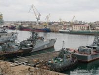 黒海艦隊に水上ドローン攻撃続く　クリミア付近、ロシア「撃退」