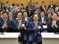 首相、日韓の関係発展へ緊密連携　議連合同総会に祝辞