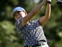 岩井明愛、63で首位　東海女子ゴルフ第1日